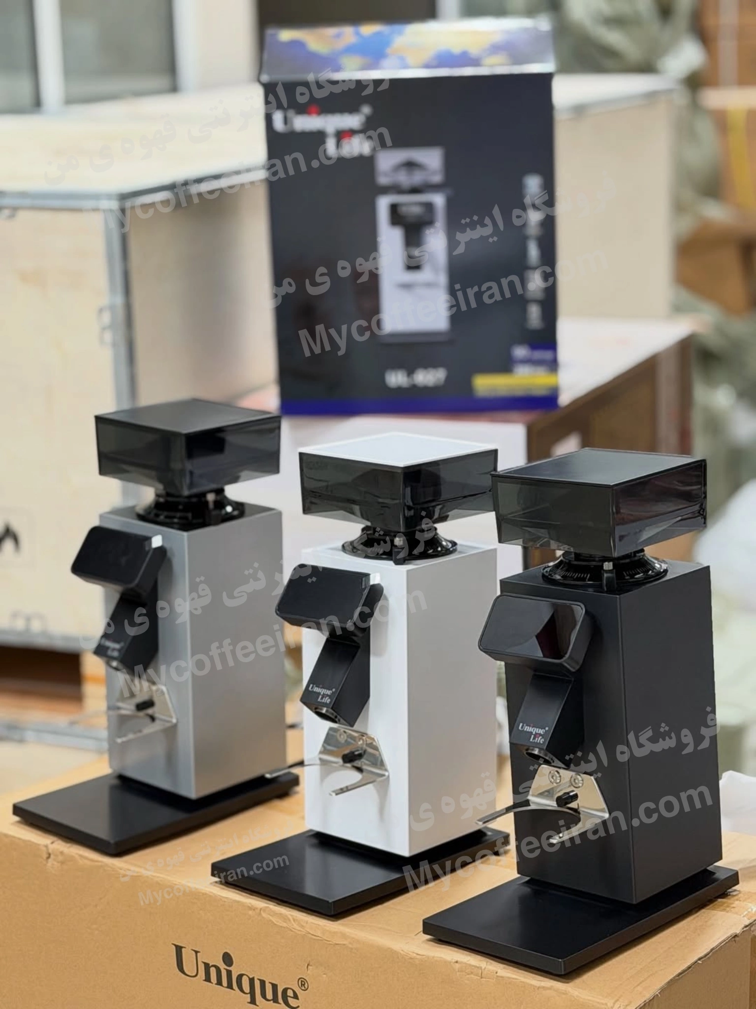 آسیاب قهوه یونیک لایف مدل 027